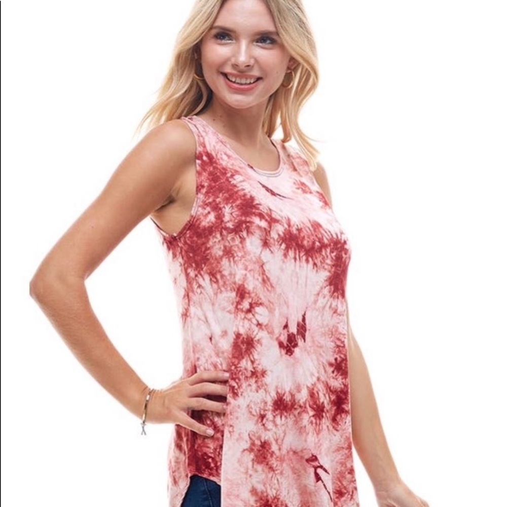 Tie-dye tank top